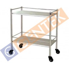 GM 7085 Instrument Trolley - 2 Shelves